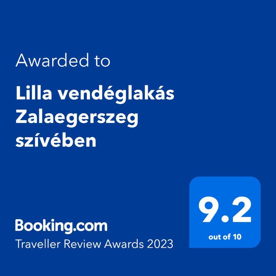 דירות Lilla Vendeglakas Zalaegerszeg Sziveben מראה חיצוני תמונה